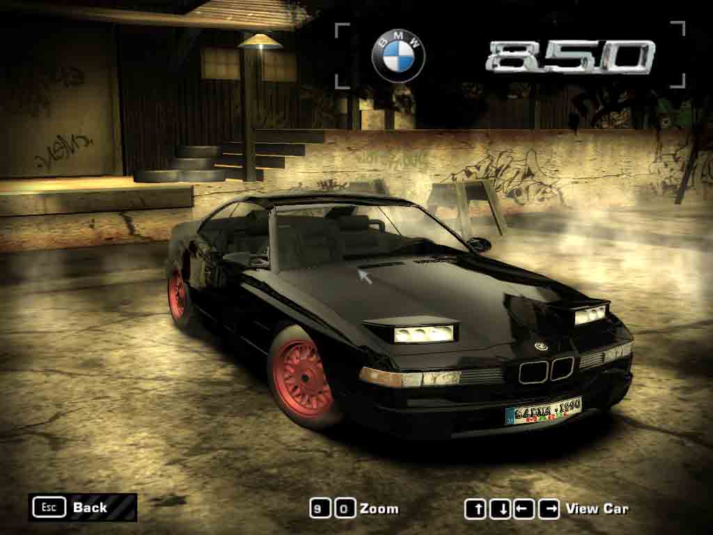 NFS Center  Need for Speed: Most Wanted  Modely \u00e1ut